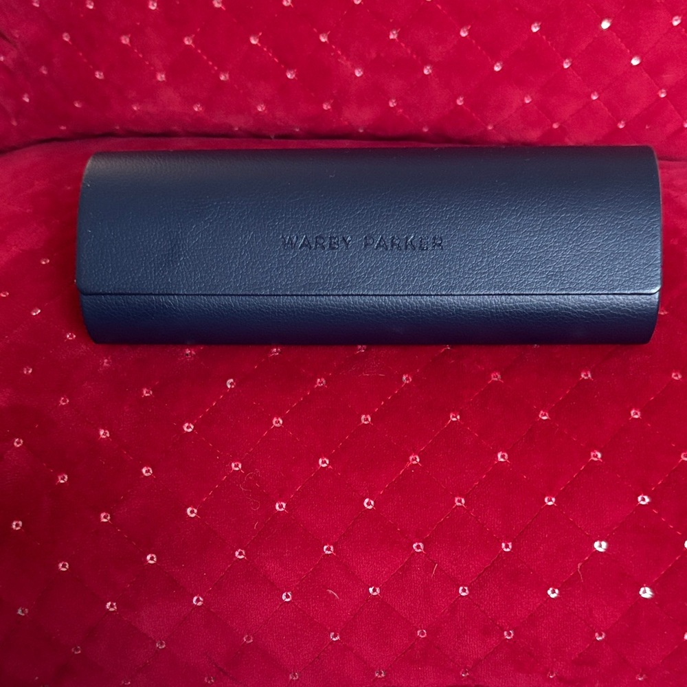 Warby Parker Midnight Blue Glasses Case